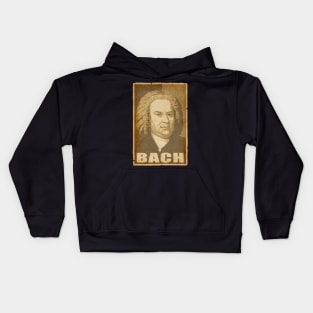 Johann Sebastin Bach Propagand pop art Kids Hoodie